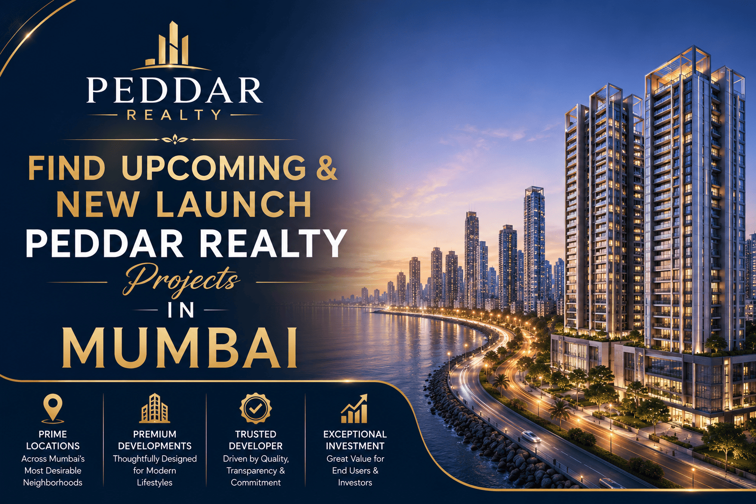 Peddar Realty Projects in Mumbai