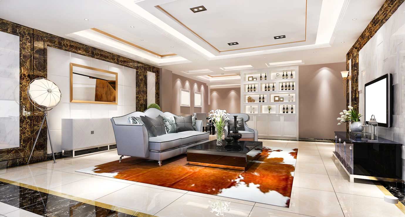 Spacious bedroom at Peddar Parel Redevelopment